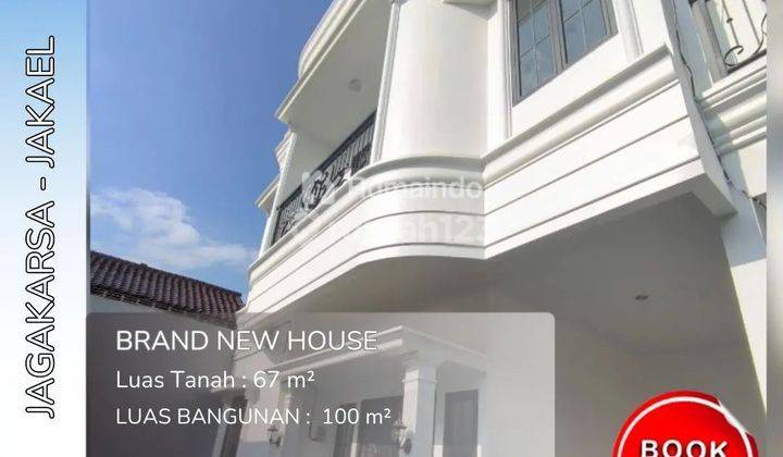 Dijual Murah Rumah Cluster Ada Rooftop Di Jagakarsa Jakarta  1