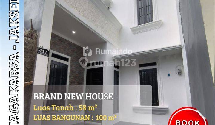 Dijual Rumah Classic Rooftop Cluster Di Jagakarsa Jakarta 1