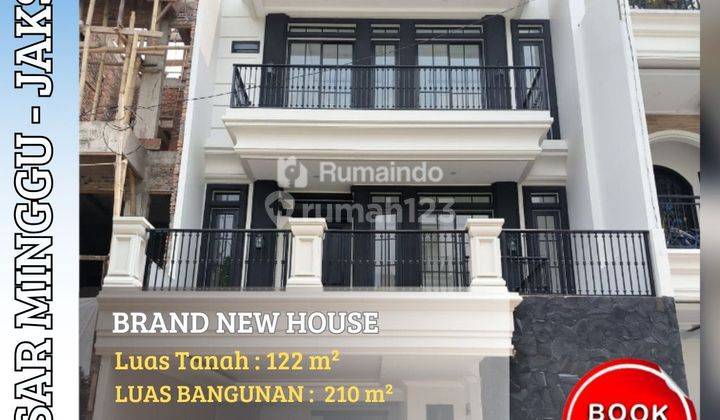 Dijual Rumah Cluster American Modern Rooftop Di Jagakarsa Jakarta 1