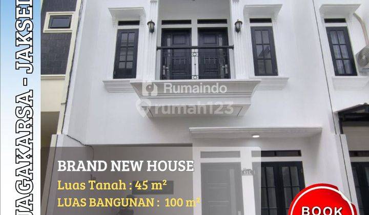 Dijual Rumah Classic Rooftop Cluster Di Jagakarsa Jakarta  1