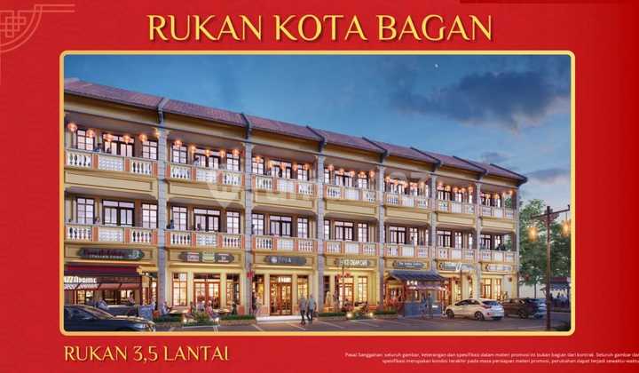 NEW LAUNCHING RUKO KOTA BAGAN PIK2 5x12,5 PANTAI INDAH KAPUK