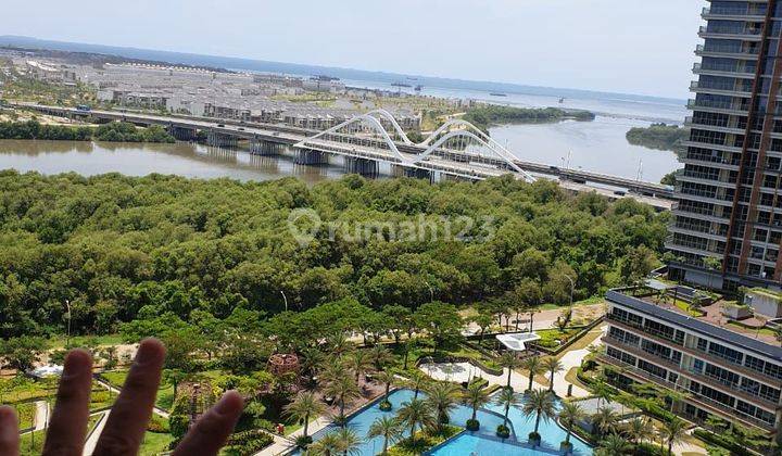 Apartemen Gold Coast 3BR Tower Honolulu Sea View dan Jembatan 1