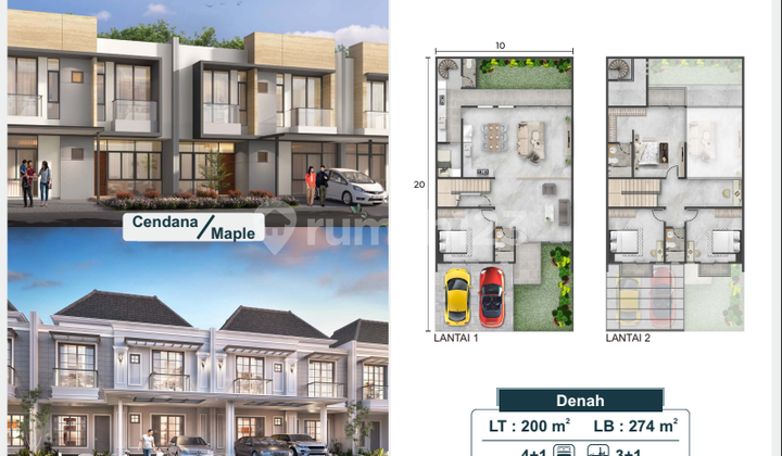 Rumah Villa Pasir Putih Pantai Indah Kapuk Siap Huni 10X20 2