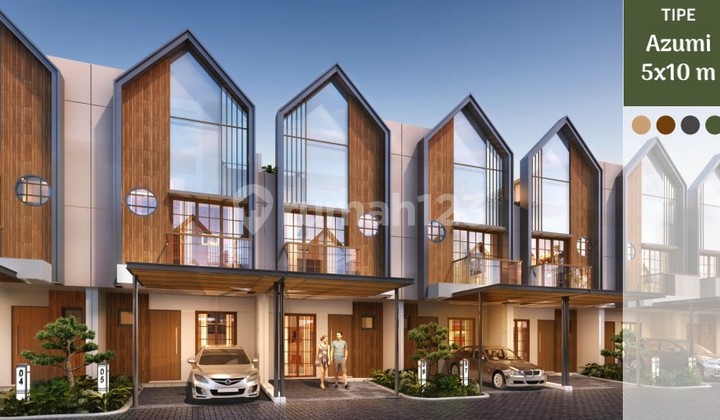 Rumah Pik2 Sapporo Residence 5x10 Japanese Pantai Indah Kapuk