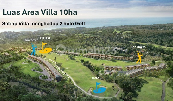 NEW LAUNCHING THE LINKS VILLA VIEW GOLF COURSE PECATU, BALI