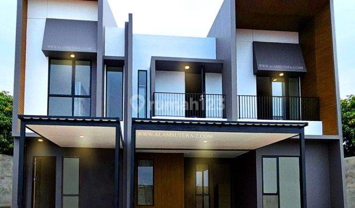 Rumah 2 Lantai Alam Sutera 2 Minimalis Modern 1