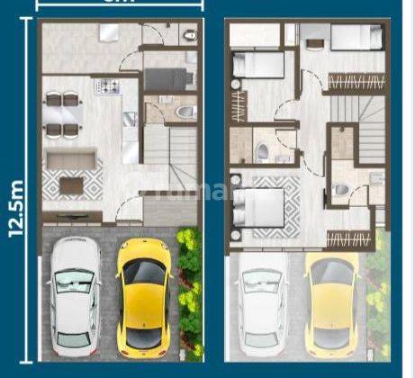 Rumah Cluster Denver Uk 6x12,5 Siap Huni Jual Cepat Murah 2