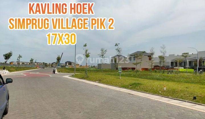 Di Jual Kavling Hoek Simprug Village Pik 2 1