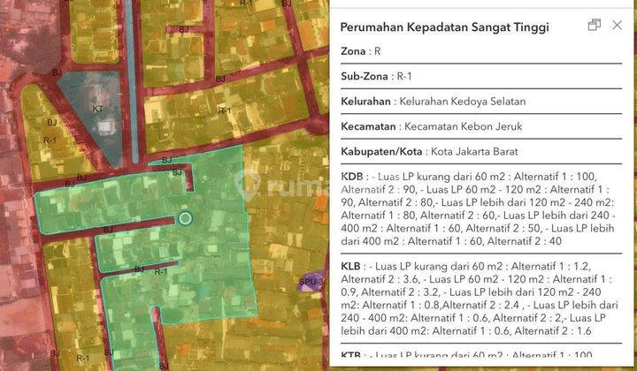 Dijual Tanah Komplek Perumahan Taman Ratu Indah 1