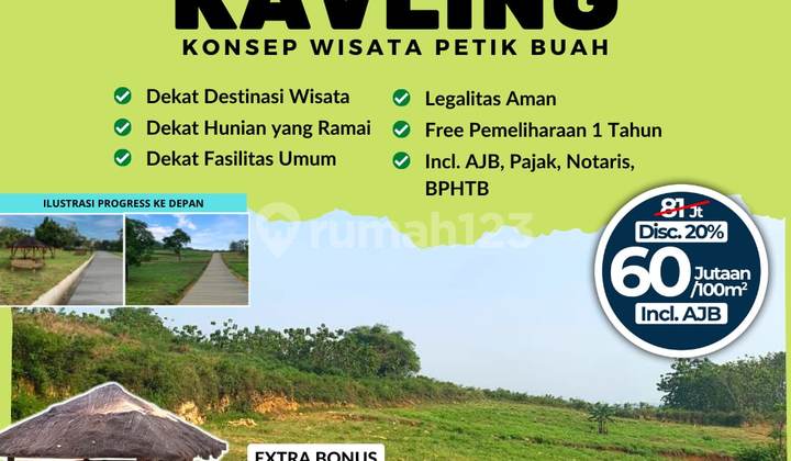 Kavling Strategis Harga Ekonomis Capital Gain Tinggi  1