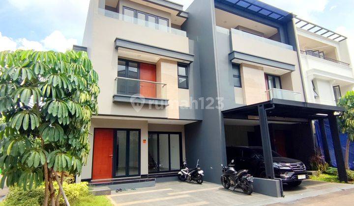 Rumah Kebon Jeruk Ukuran 8x17 Hook Dalam Cluster Jakarta Barat 1