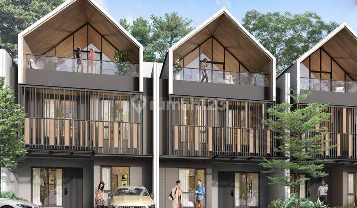 Dijual Rumah Dengan Attic Room Strozzi Summarecon Serpong 2