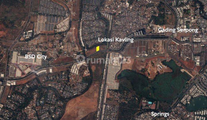 Disewakan Kavling Komersil di Jalan Boulevard Bsd City  1