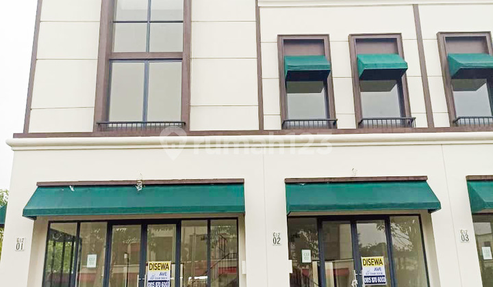 For Rent, Adjacent Shop House La Valle Citra Garden Serpong