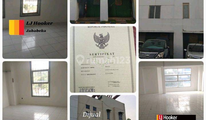 Dijual Ruko 3 Lantai Pasar Sentral Lippo Cikarang