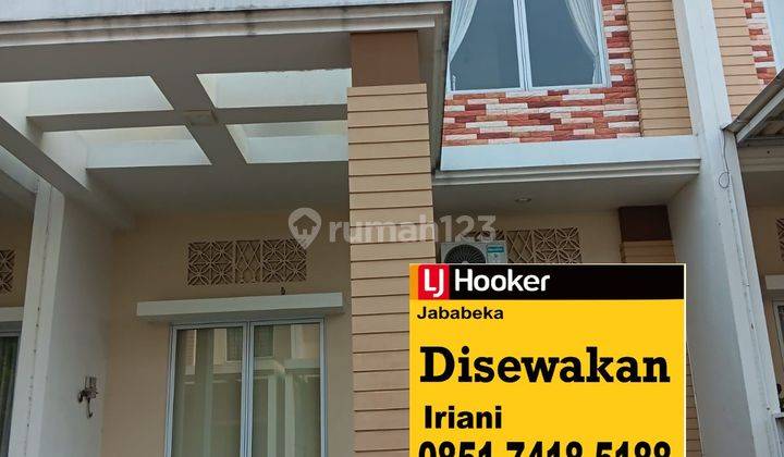 Disewakan Rumah Furnished Cluster Candi Jababeka 1