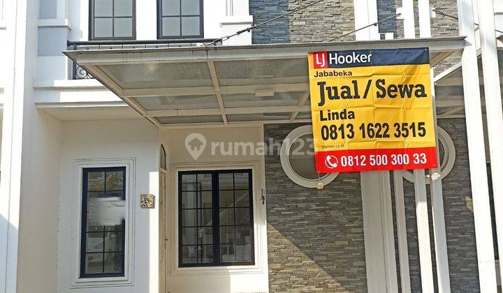 Disewakan Rumah Baru 2 Lantai Sevilla Townhouse Jababeka 1