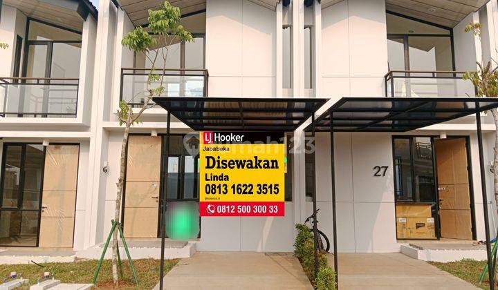 Disewakan Rumah Mewah 2 Lantai Cluster Waterfront Lippo Cikarang 1