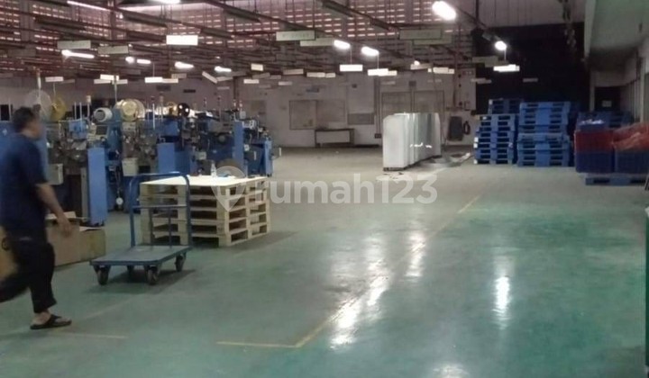 For Sale Factory Strategic Location Jababeka Industrial Area