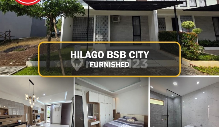 Rumah Full Furnished Siap Huni di Hilago Bsb City Semarang