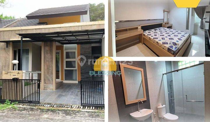 Disewakan Rumah Full Furnished di Green Rivera Candi Golf 1
