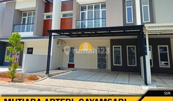 Rumah Baru Gress Full Furnished 2 Lantai di Mutiara Arteri Gayamsari Semarang Timur 1