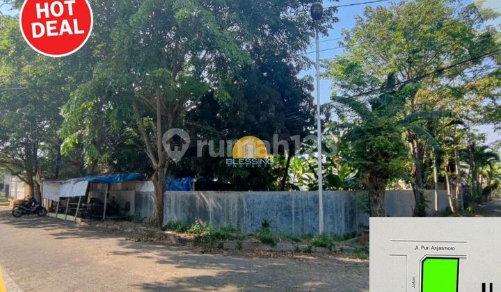 Hot Deal: Hook Land for Sale in Puri Anjasmoro Block I, Price Below NJOP 1