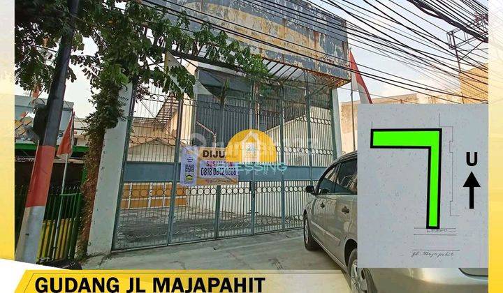 Gudang Lokasi Strategis Di Pinggir Jalan Raya Majapahit Semarang Timur 1