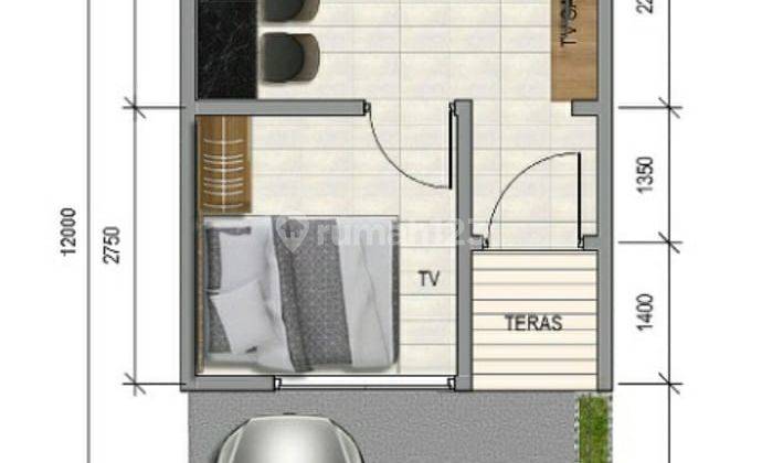 Rumah Favorit Cluster Lavender Residence di Galuh Mas Karawang  8