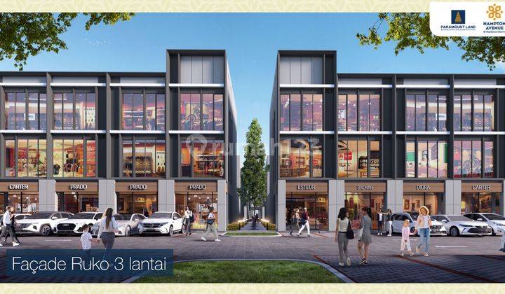 Ruko 2 Lantai di Kawasan Bisnis Terbesar Boulevard Gading Serpong