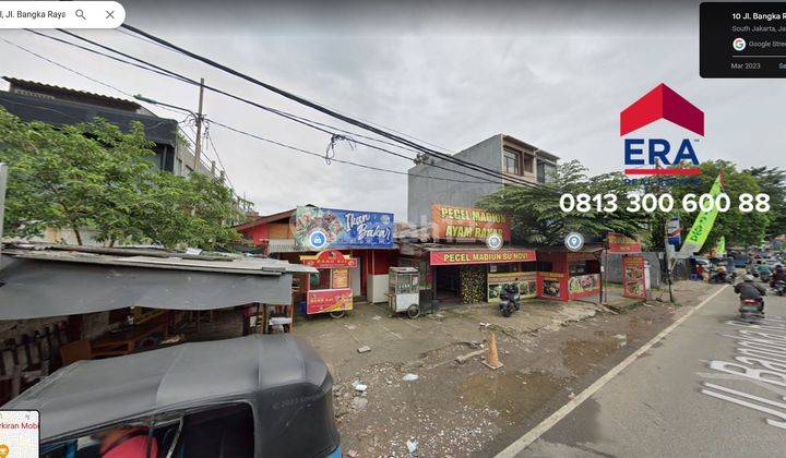 Tanah Komersial Jalan Bangka Mampang Prapatan Bentuk L Besar, Strategis, Untuk Perumahan Cluster Kecil Atau Office, Rumah Sakit Dll 1