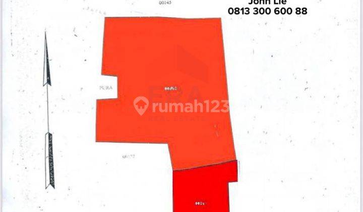 Selling land in Tanjung Benoa, Badung Bali, next to Quick Silver Persis, Beach Front, Pasir Putih 2