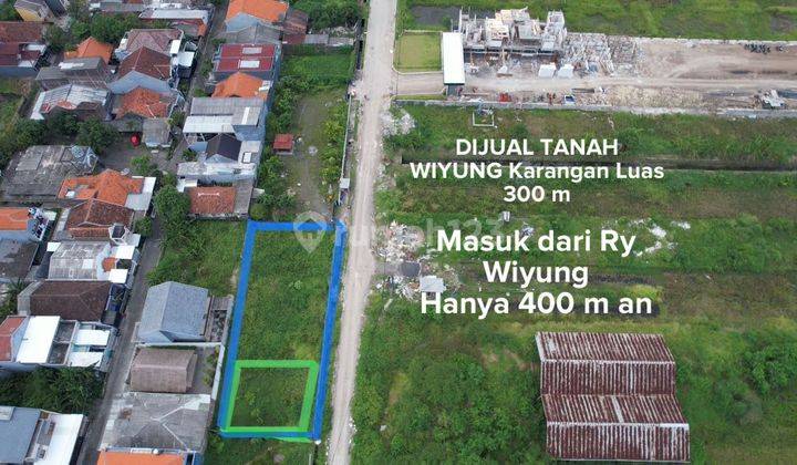 Jual Tanah Karangan Wiyung Luas 300 M, Hanya 100 M Dari Dian Istana Cluster White House 1