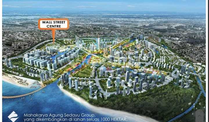 Kavling Komersil Luas 400m2 Pantai Indah Kapuk Pik2, Murah Bagus 