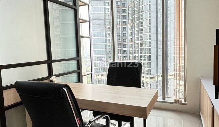 office gold coast luas 164m2 pik, seaview full furnished bagus! 2