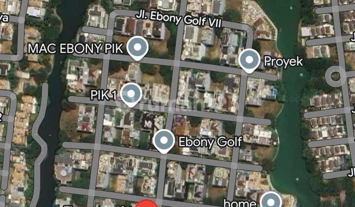 Kavling Ebony Bgm Pik Luas 15x31 Hadap Selatan