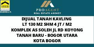 Dijual Tanah Kavling 130 M2 di Tanah Baru, Bogor 1