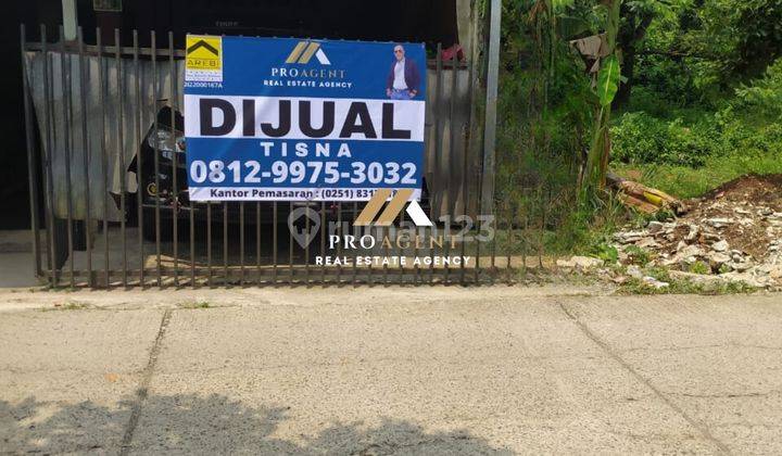 Dijual Rumah Huni Bonus 2 Kios Untuk Usaha di Jalan Edison, Sukaraja Bogor 1