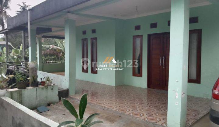 Dijual Rumah Huni Halaman Luas View Gunung di Puncak Bogor 1