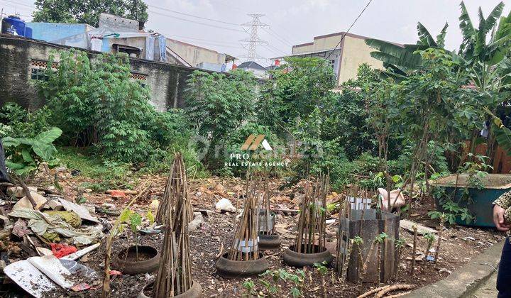 tampak depan dijual tanah residen shm dekat
