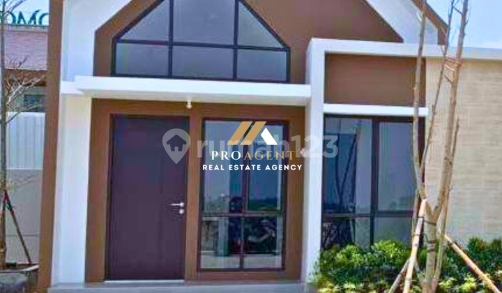 Hunian Minimalis dengan Taman dan di Perumahan yang Nyaman