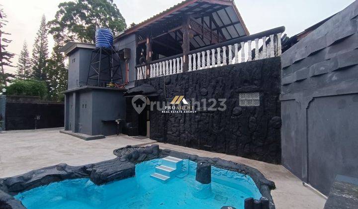 Dijual Villa Dekat Kebun Teh Cisarua di Jalan Sukamaju, Puncak Bogor 1