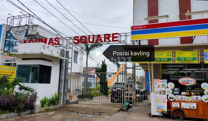 Tanah Kavling Aqumas Square Blok A (4 kavling posisi berjejer) - Manggungharja, Ciparay, Majalaya (4 jt/m2) 1