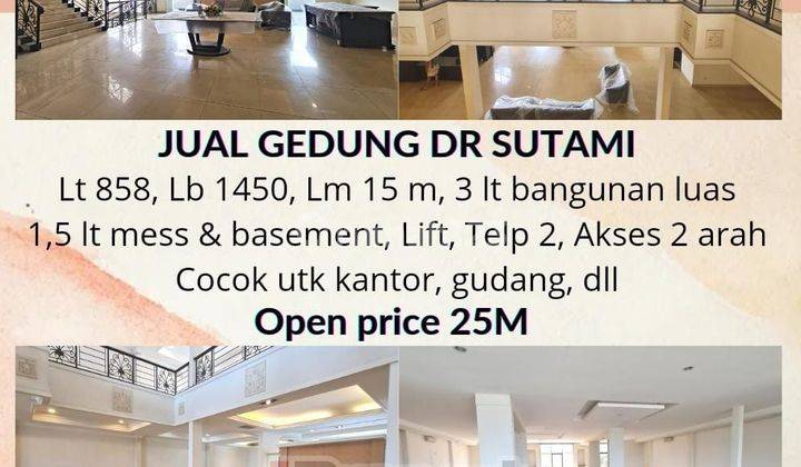 Dijual Gedung di Sutami cocok untuk perbankan,cafe,kantor dll 2