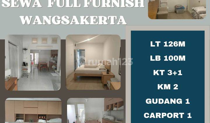 Sewa Rumah Kbp Tatar Wangsakerta, Full Furnished 1