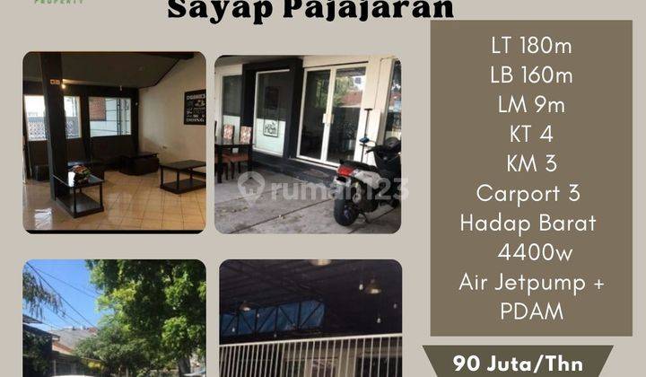 Sewa Rumah Atau Tempat Usaha Sayap Pajajaran 1