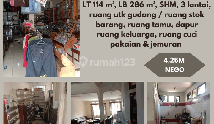 Jual Ruko Otista 3 Lantai 2