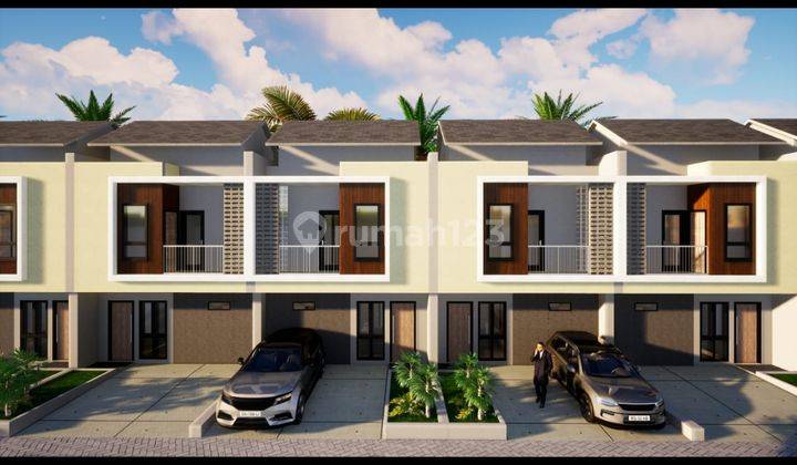 RUMAH 2 LANTAI 3 KAMAR TIDUR DEKET AEON MALL  3