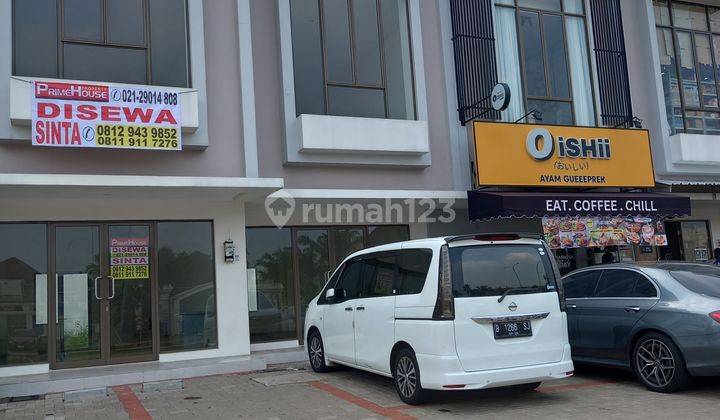 Dijual ruko aniva junction hadap jalan raya 2