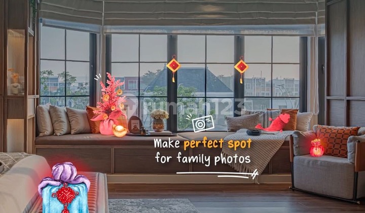 For Sale BRAND NEW Louise Summarecon Serpong House with ATTIC 2